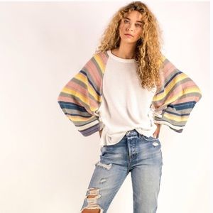 Free People Rainbow Dreams Top